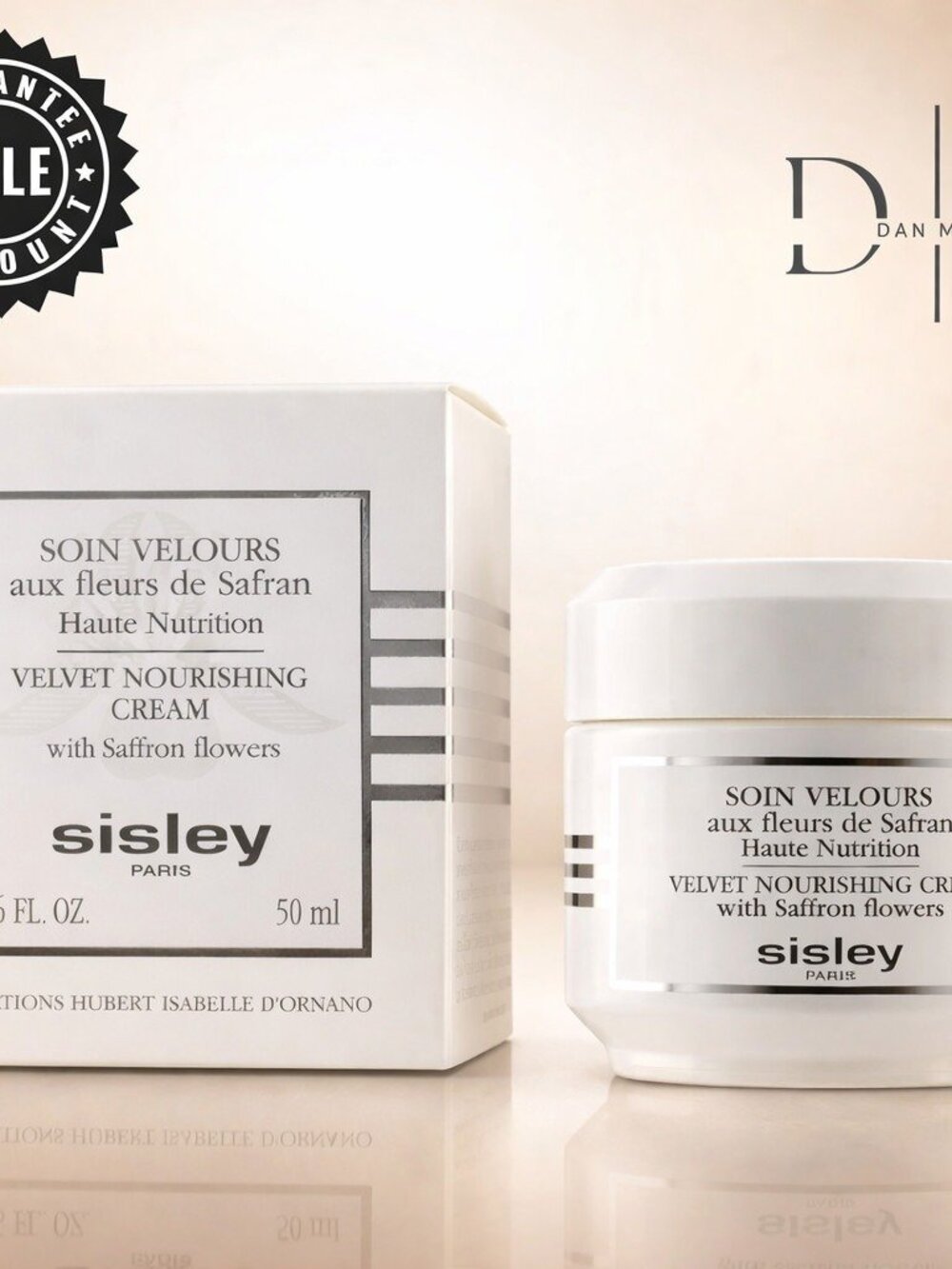 Sisley Paris Velvet Nourishing Cream With Saffron Flowers 50ml Luxury Skincare